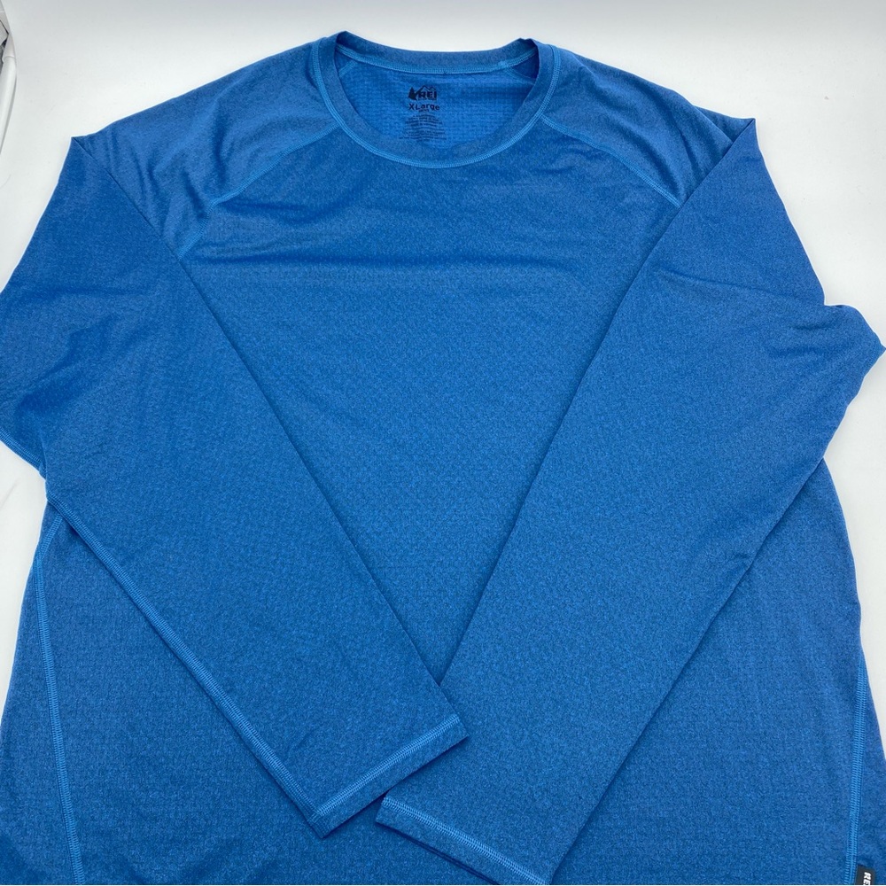 REI Blue Long Sleeve Men's Tee
